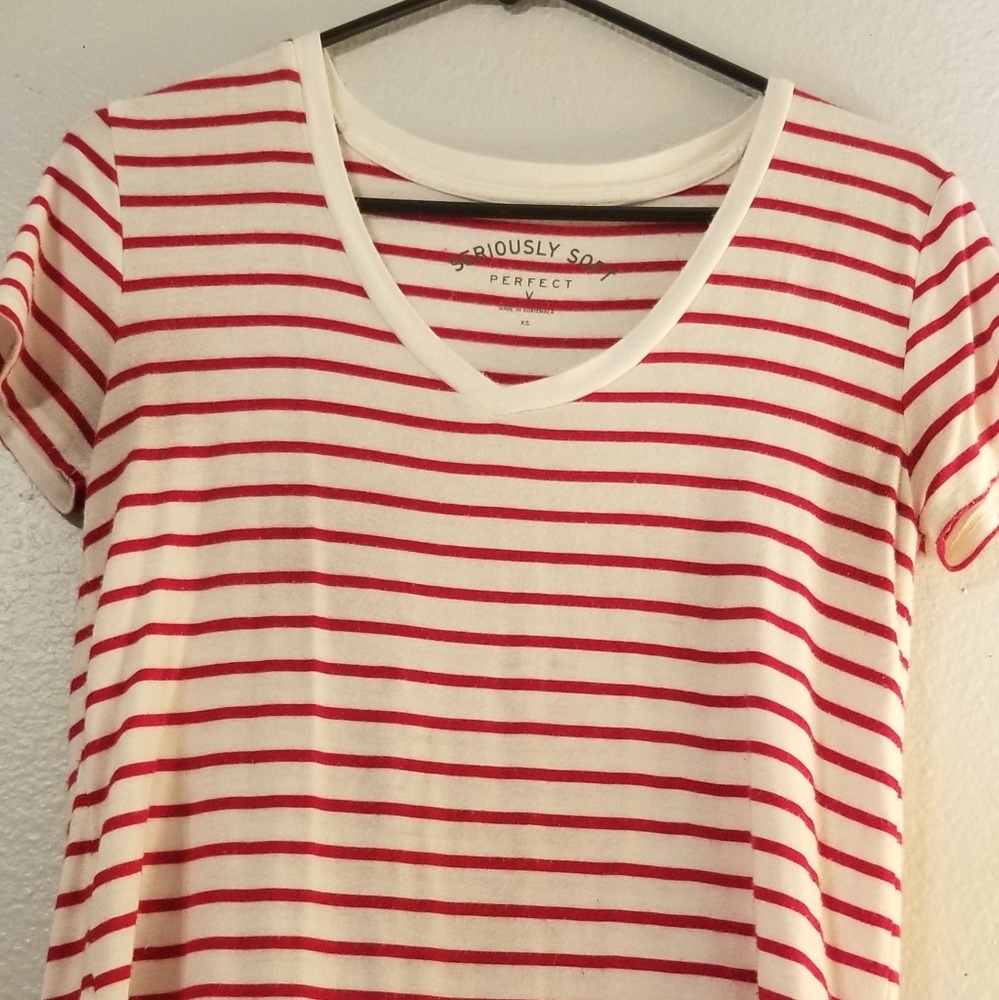Red striped  Aeropostale shirt